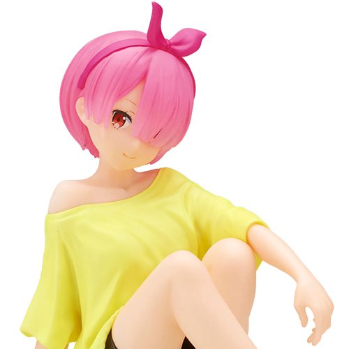 Wholesale Re:Zero Ram Training Style Version Relax Time Statue